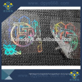 Custom design transparent adhesive label  3D hologram sticker with cheap price